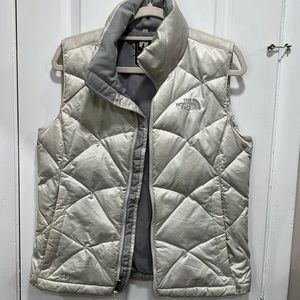 North Face Quilted Puffer Vest Sz S
